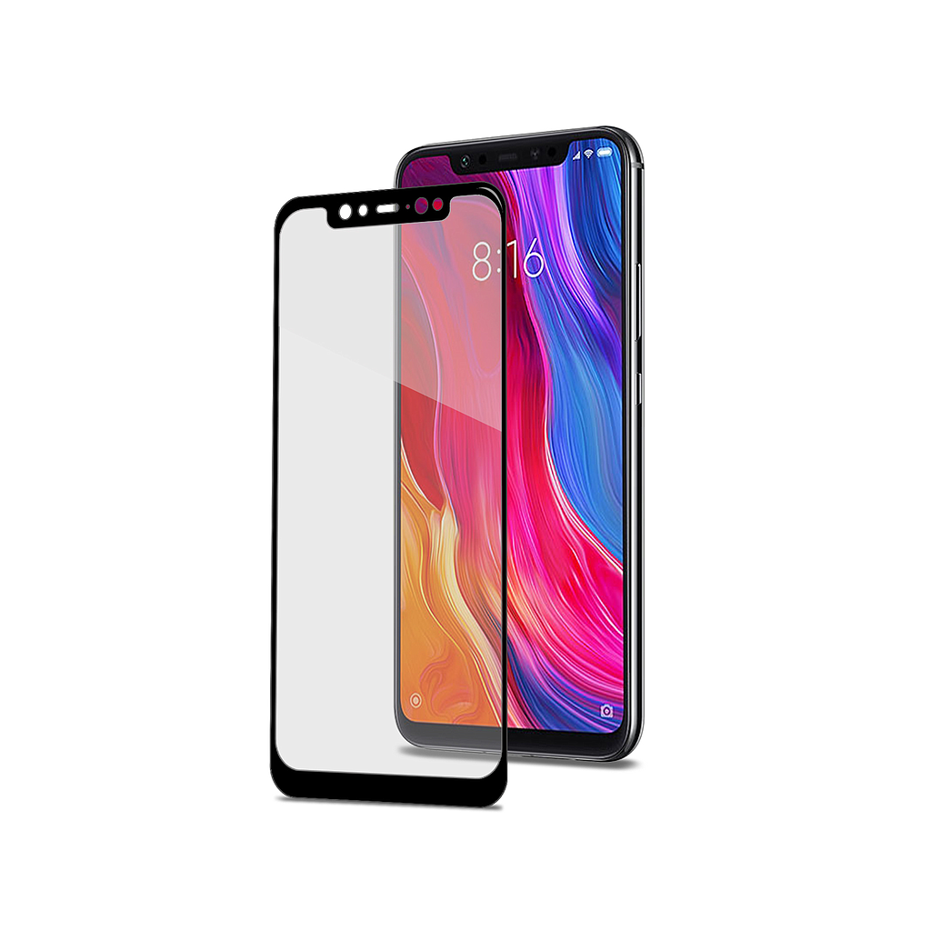 Celly Tempered Glass For Xiaomi Mi 8 Mi 8 Pro Full Glass FULLGLASS782BK