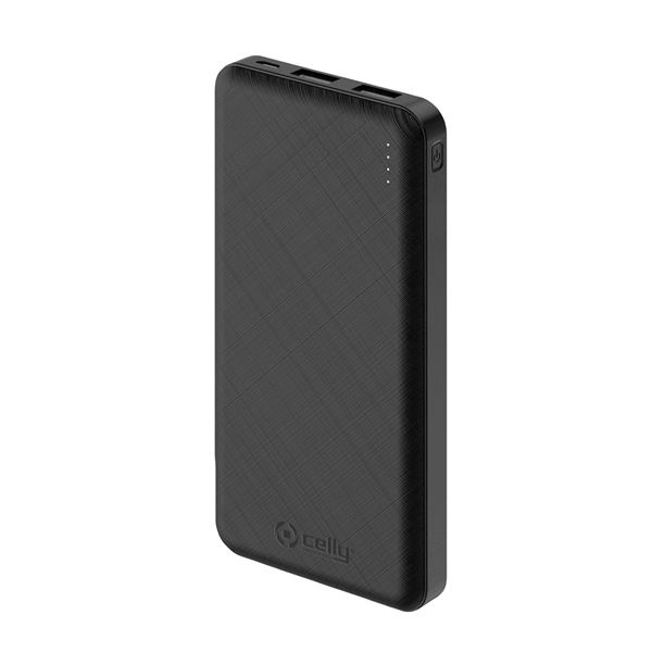 Celly Power Bank 10000mAh 10W Black PBE10000BK