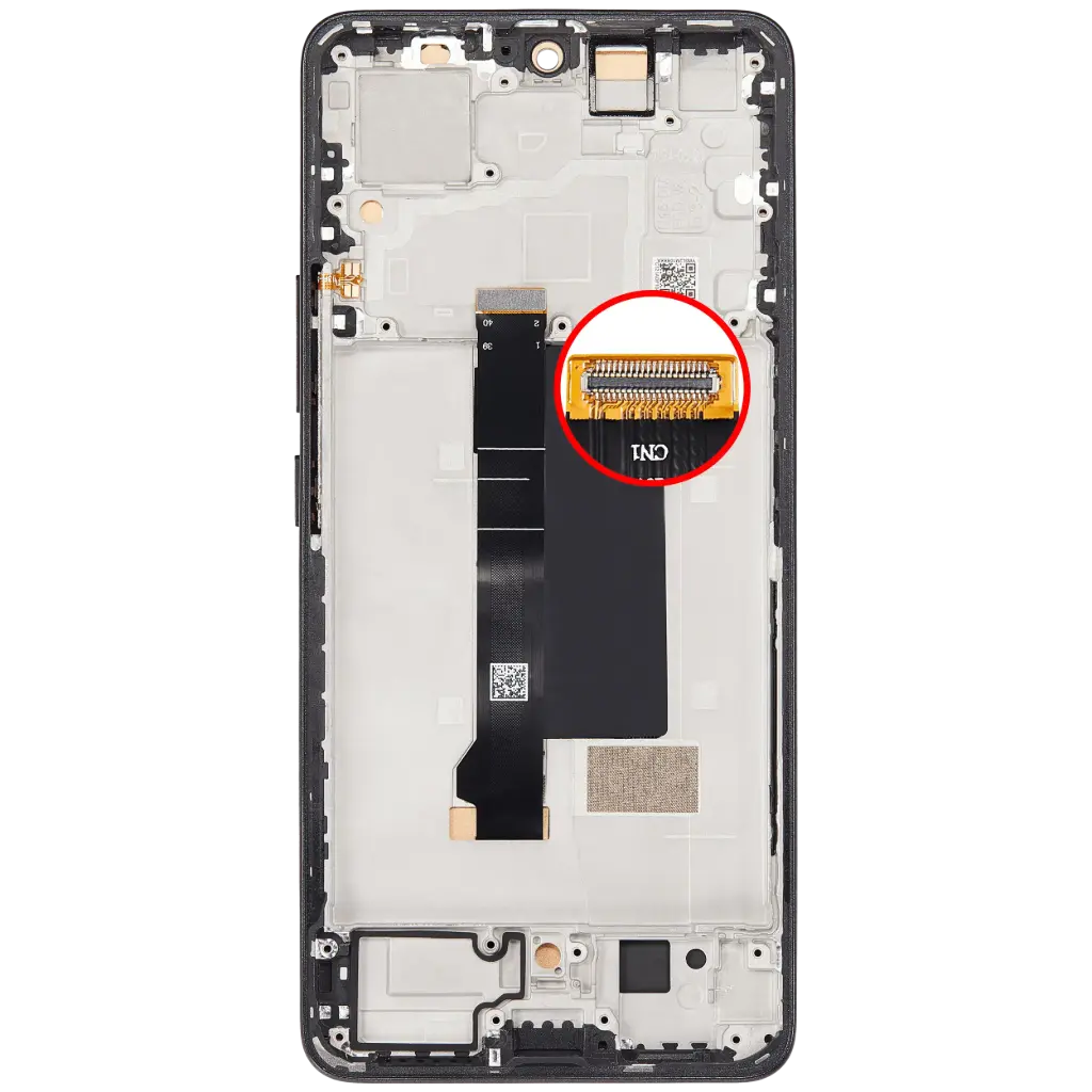 Xiaomi Display LCD Redmi Note 13 Pro 5G with Frame black 2312DRA50C 2312CRAD3C Refurbished