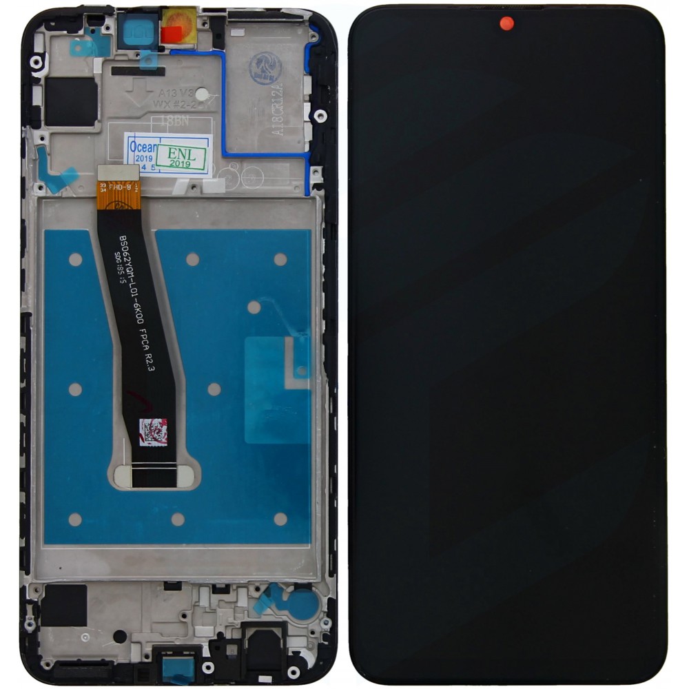 Huawei Display LCD P Smart 2019 POT-LX1 POT-LX2 AL00 Con Frame Compatibile