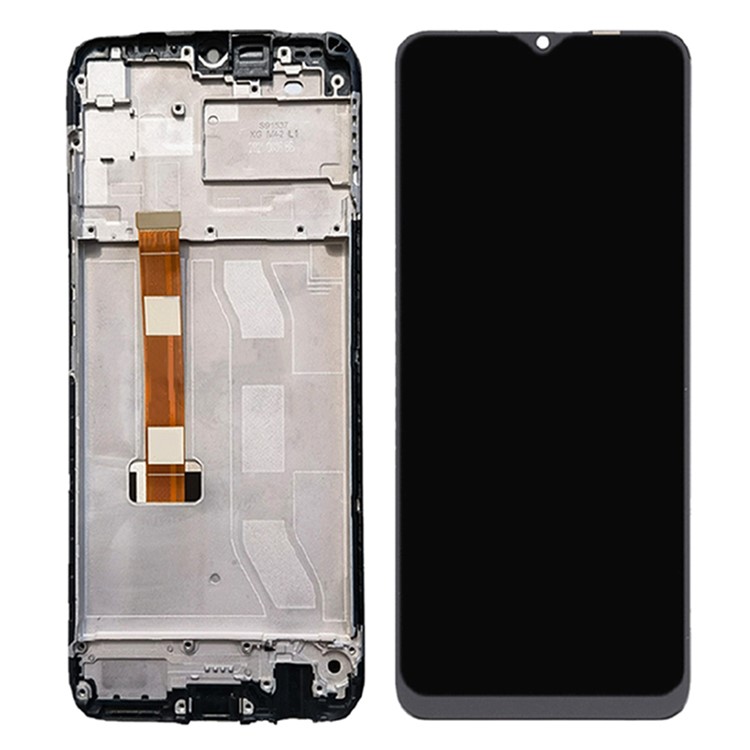 Realme Display LCD C25 With Frame Compatible