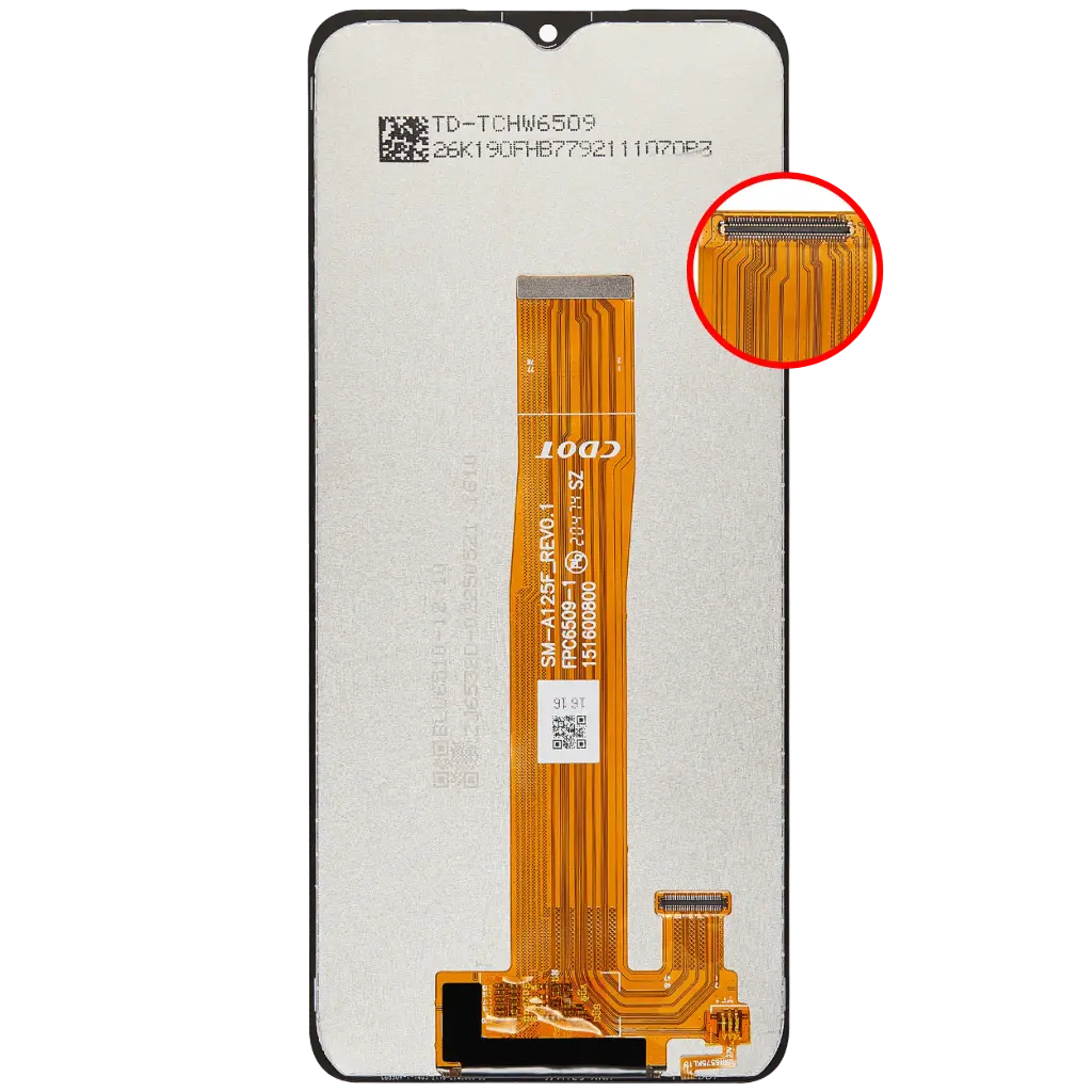 Samsung Display LCD A12 SM-A125F A12 2021 SM-A127F A02 4G (Flex SM-A125F) (CDOT) No Frame Compatible