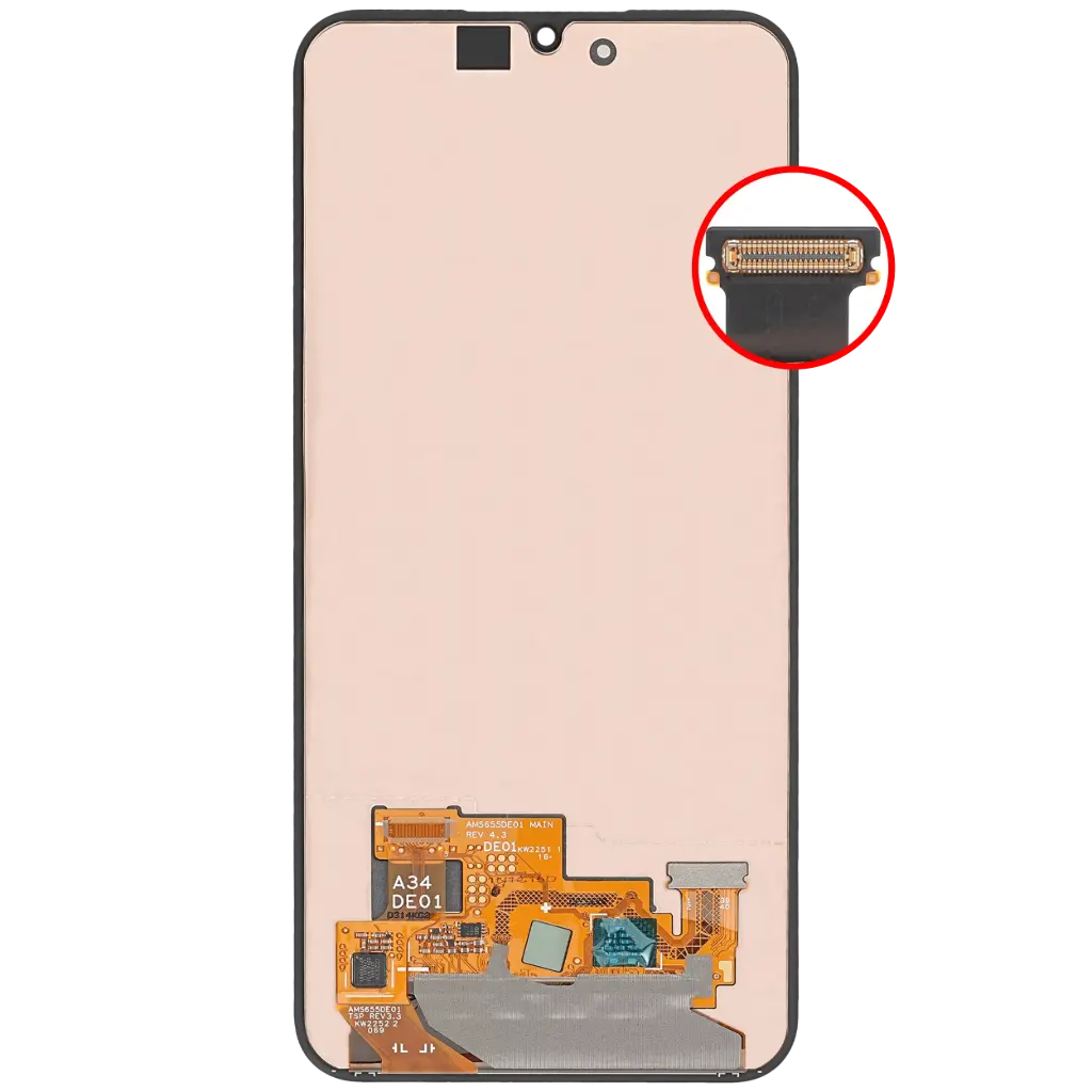 Samsung Display LCD A34 5G SM-A346B Incell No Frame Compatible