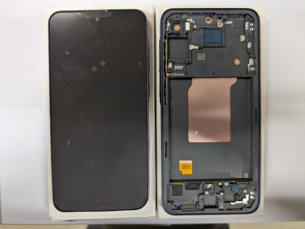 Samsung Display LCD A55 5G SM-A556 Incell Con Frame Compatibile