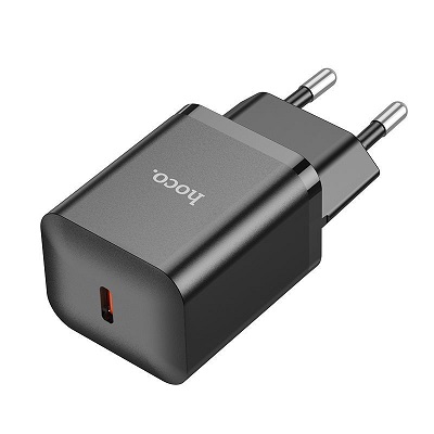 Hoco Caricabatterie USB-C 20W Black N27