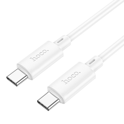 Hoco Data Cable Type-C to Type-C 60W Fast Charge White X88CC.WH