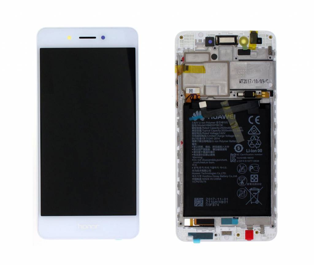 Honor Display LCD 6C White With Battery 02351FUU
