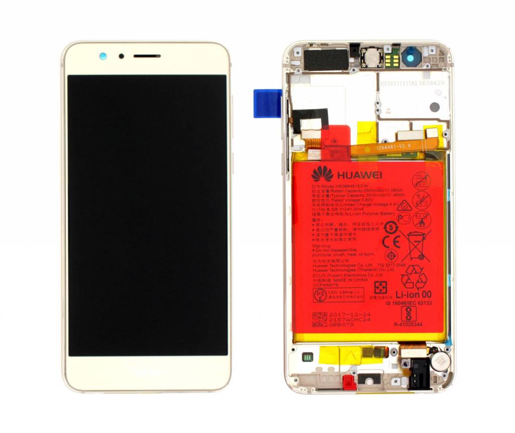 Honor Display LCD Honor 8 Con Batteria Gold 02350USE 02350VBF