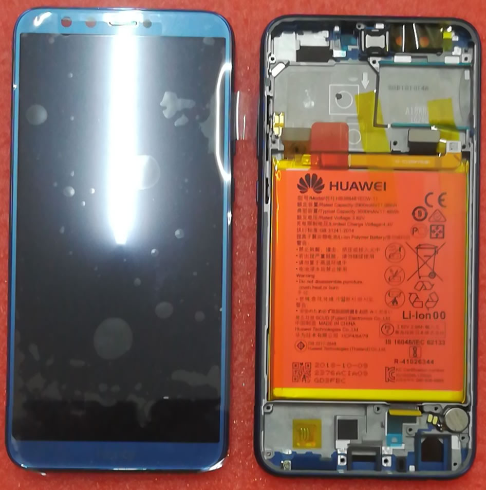 Honor Display LCD 9 Lite LLD-L31 Blue Con Batteria 02351SNQ
