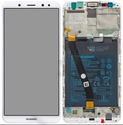Huawei Display LCD Mate 10 Lite RNE-L21 White Gold With Battery 02351QXU 02351QEY
