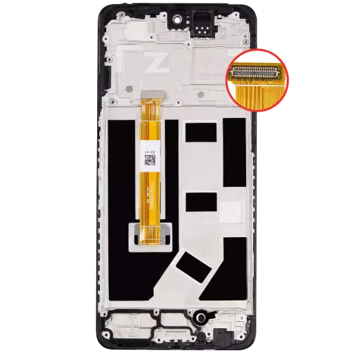 [17761] Oppo Display LCD A79 5G CPH2557 Black Compatible