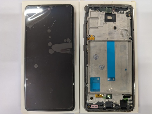 [17006] Samsung Display LCD A52 A52 5G A52s SM-A525F SM-A526B 5G SM-A528B OLED Black With Frame Compatible