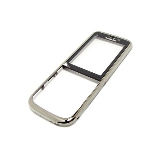 [1087] Cover frontale per Nokia C5 argento