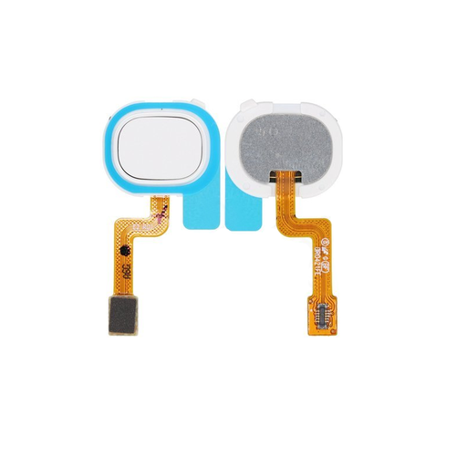 [13669] Samsung Flat Home Button with Fingerprint Sensor A21s SM-A217F White (GH96-13463B)