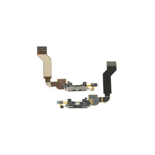 [1182] Apple Flex Charging Connector iPhone 4S Black Compatible
