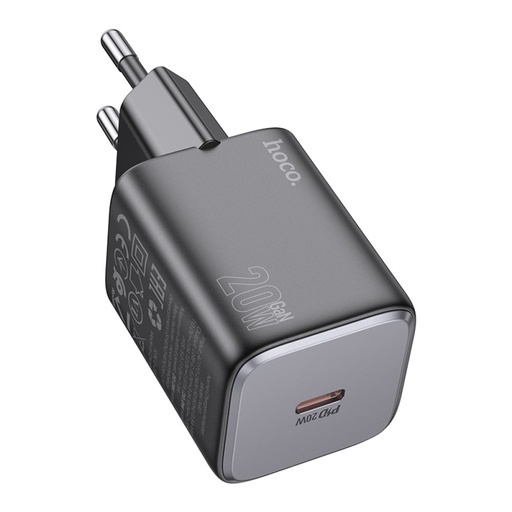 [6942007616966] Hoco Charger USB-C 20W Black N40