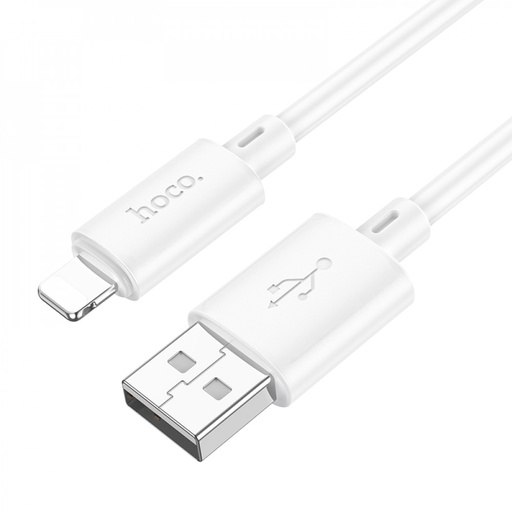 [6931474783318] Hoco Cavo Dati Lightning 1mt 2.4A fast charging white X88C.WH