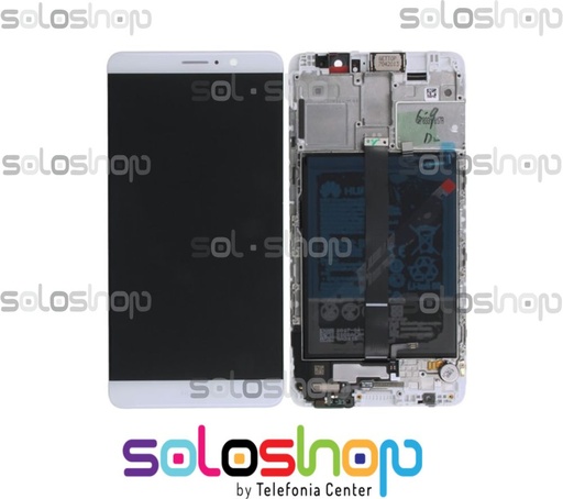 [3137] Huawei Display LCD Mate 9 Silver White With Battery 02351BAS