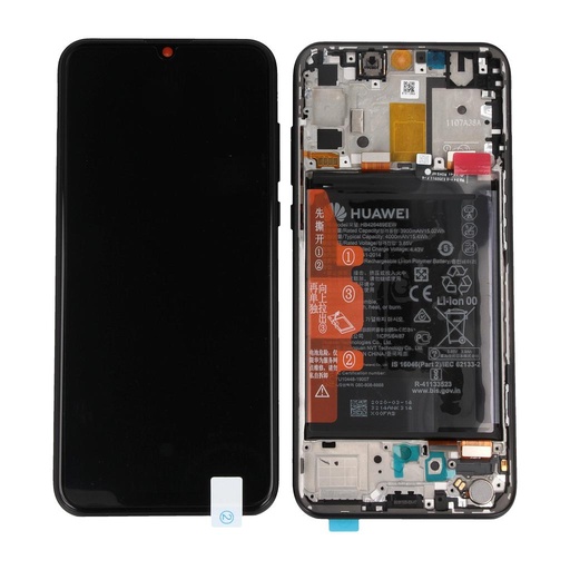 [13210] Huawei Display LCD P Smart S Y8p Midnight Black Con Batteria 02353PNT
