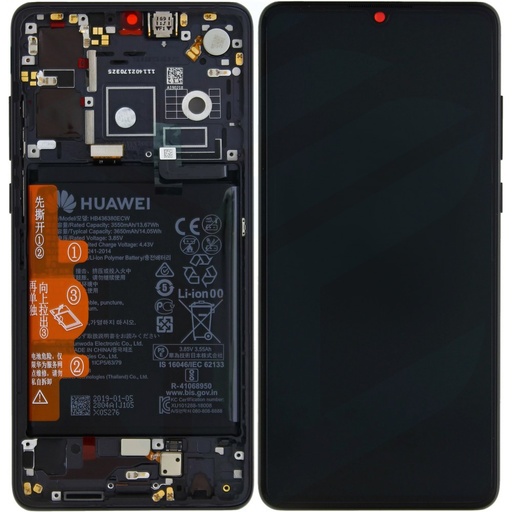 [5780] Huawei Display LCD P30 Black Con Batteria 02352NLL