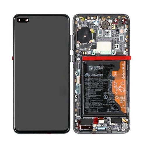 [7546] Huawei Display LCD P40 Black Con Batteria 02353MFA