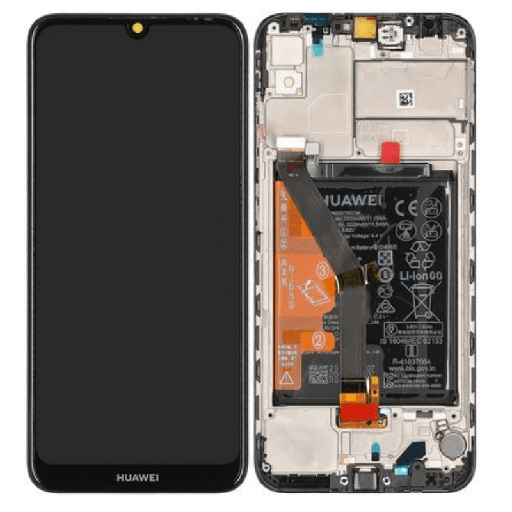 [7662] Huawei Display LCD Y6 2019 Y6s Honor 8A Black With Battery 02352LVM 02352LVH 02352LVN