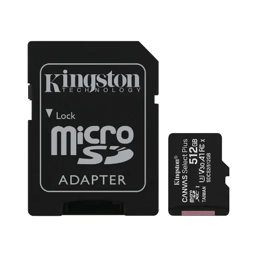 [740617298727] Kingston Micro SD 512GB Canvas Select Plus SDCS2/512GB