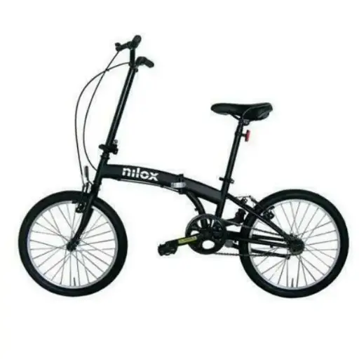 [8051122172474] Nilox Bici Pieghevole X0 Black NXMB20V1