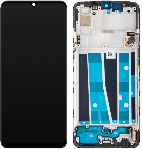 [17143] Oppo Display LCD A91 Black 4903328 (CPH2021 CPH2001 PCPM00)
