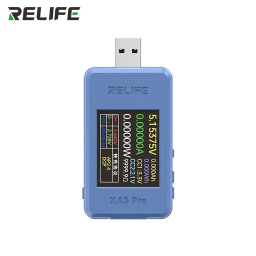 [6941590211121] Relife Tester Corrente e Voltaggio Multifunzione XA3 Pro