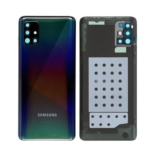 [7610] Samsung Back Cover A51 SM-A515F Black GH82-21653B