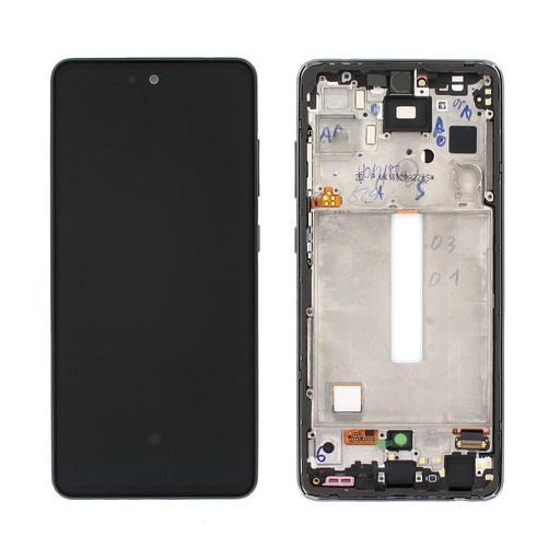 [14637] Samsung Display LCD A52s 5G SM-A528B Black GH82-26861A GH82-26863A GH82-26909A 