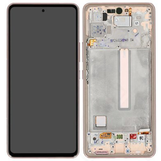 [15347] Samsung Display LCD A53 5G SM-A536B Peach GH82-28024D GH82-28025D 