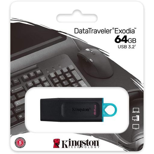 [740617309829] Kingston PenDrive 64GB 3.2 DTX/64GB