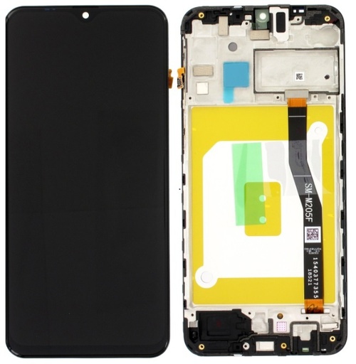 [5829] Samsung Display LCD M20 SM-M205 GH82-18682A GH82-18743A Black 
