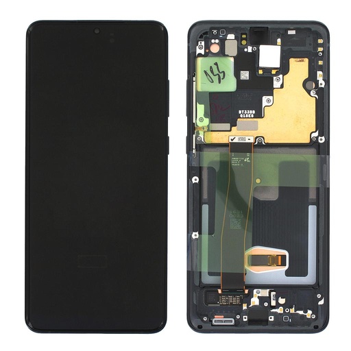 [14624] Samsung Display LCD S20 Ultra 5G SM-G988B Black No Camera GH82-26032A GH82-26033A 
