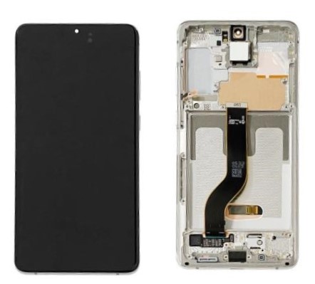 [16341] Samsung Display LCD S20+ SM-G985F S20+ 5G SM-G986F White No Camera GH82-31441B