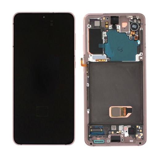 [15310] Samsung Display LCD S21 5G SM-G991B Violet No Camera GH82-27255B GH82-27256B 