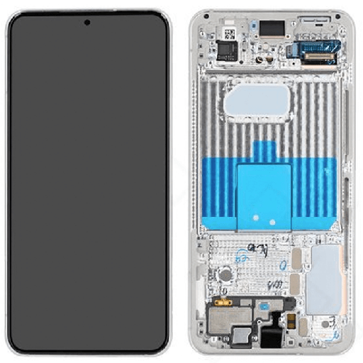 [15390] Samsung Display LCD S22 5G SM-S901B White GH82-27520B GH82-27521B   