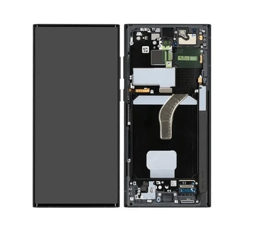[16339] Samsung Display LCD S22 Ultra 5G SM-S908B Blue GH82-27489E GH82-27488E 