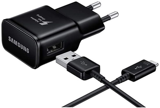 [8806088844343] Samsung charger USB 15W + cable Type-C fast charge black EP-TA20EBECGWW