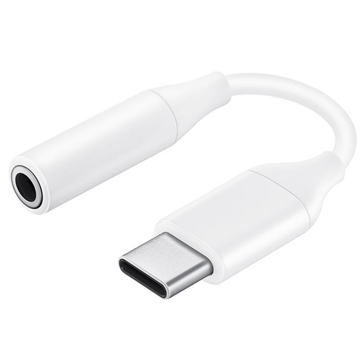 [887276367231] Samsung Adapter Type-C to Jack 3.5 mm White EE-UC10JUWEGUS