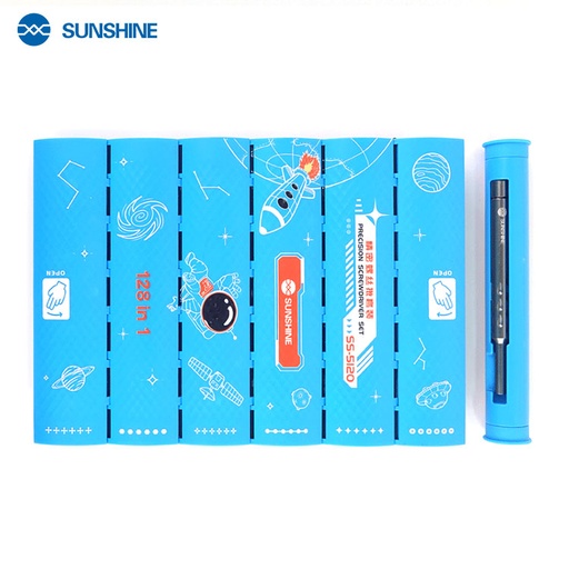 [6941590206325] Sunshine Screwdriver Kit 128 In 1 (SS-5120)