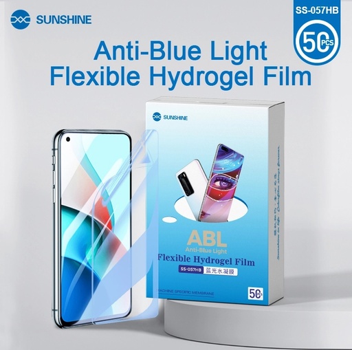 [6941590206219] Sunshine Hydrogel Film Clear Anti-Blue Light 50 pcs (SS-057HB)
