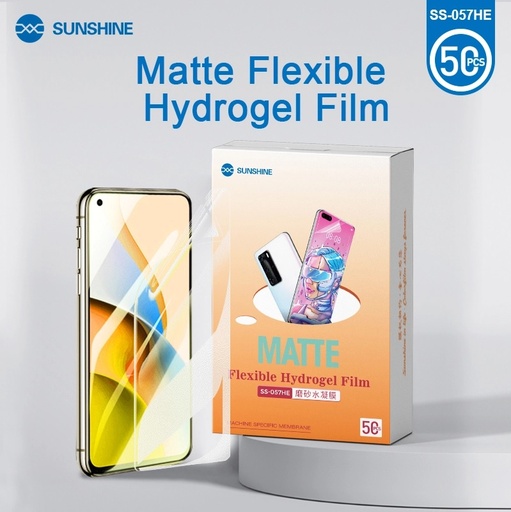 [6941590206226] Sunshine Film Hydrogel TPH Flexible Matte 50 pcs SS-057HE