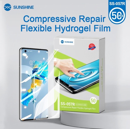 [6941590201009] Sunshine Hydrogel Film Clear Anti-Stress 50 Pcs SS-057R