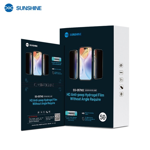 [6941590210940] Sunshine Hydrogel Film Clear Privacy 50 Pcs SS-057NS