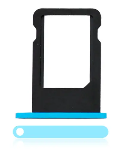 [2063] Sim Card Holder Apple iPhone 5C Blue