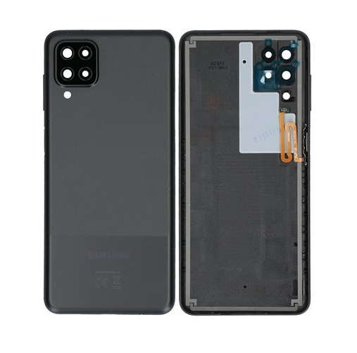 [14557] Samsung Back Cover A12 SM-A125F black GH82-24487A