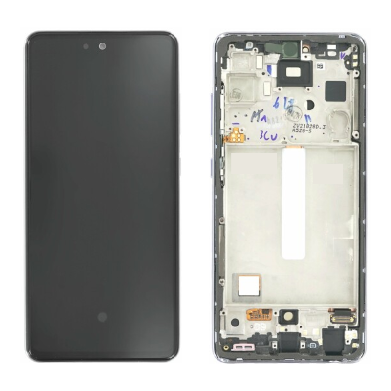 [14663] Samsung Display Lcd A52s 5G SM-A528B white con Batteria GH82-26912D